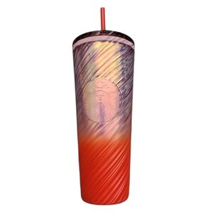 Starbucks Iridescent Matte Swirl Gradient Tumbler Venti Summer